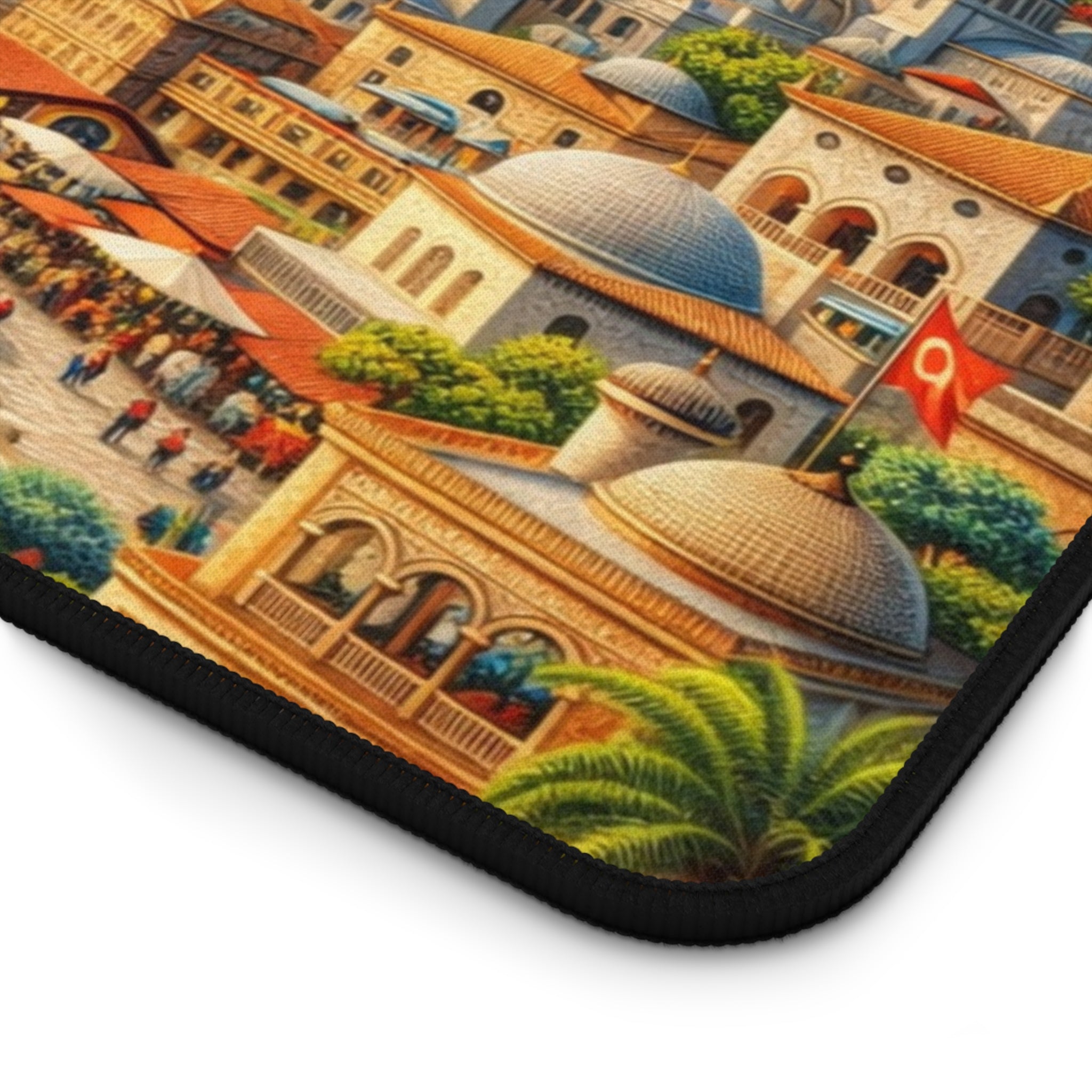 Istanbul Cityscape Desk Mat