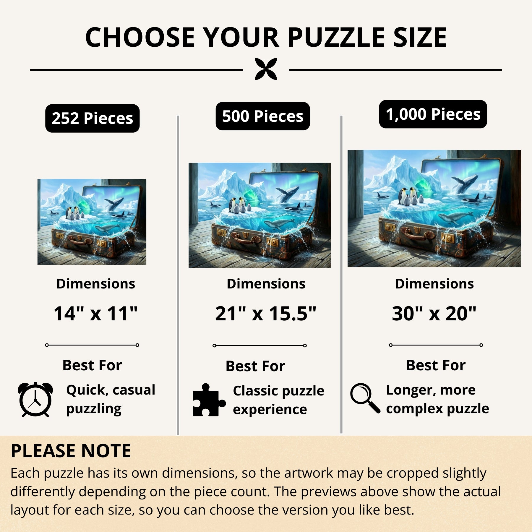 Frozen Realm of Antarctica Puzzle