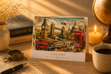 London Cityscape Greeting Card Set