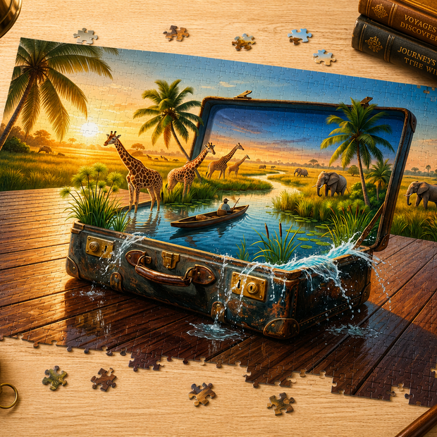 Waterways of the Okavango Puzzle