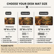 Istanbul Cityscape Desk Mat