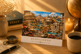 Rome Cityscape Greeting Card Set