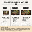 Amazon Rain Forest Desk Mat by Novelle & Co