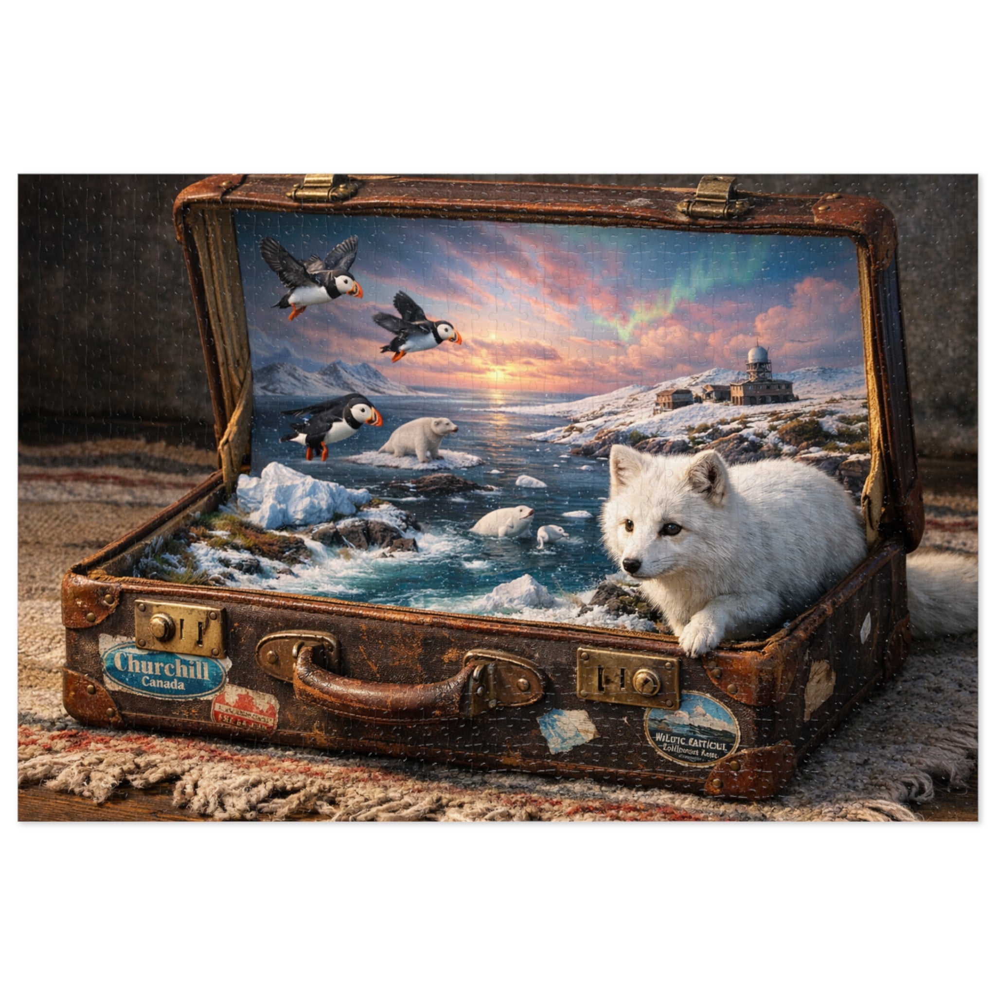 Arctic Frontier Puzzle by Novelle & Co