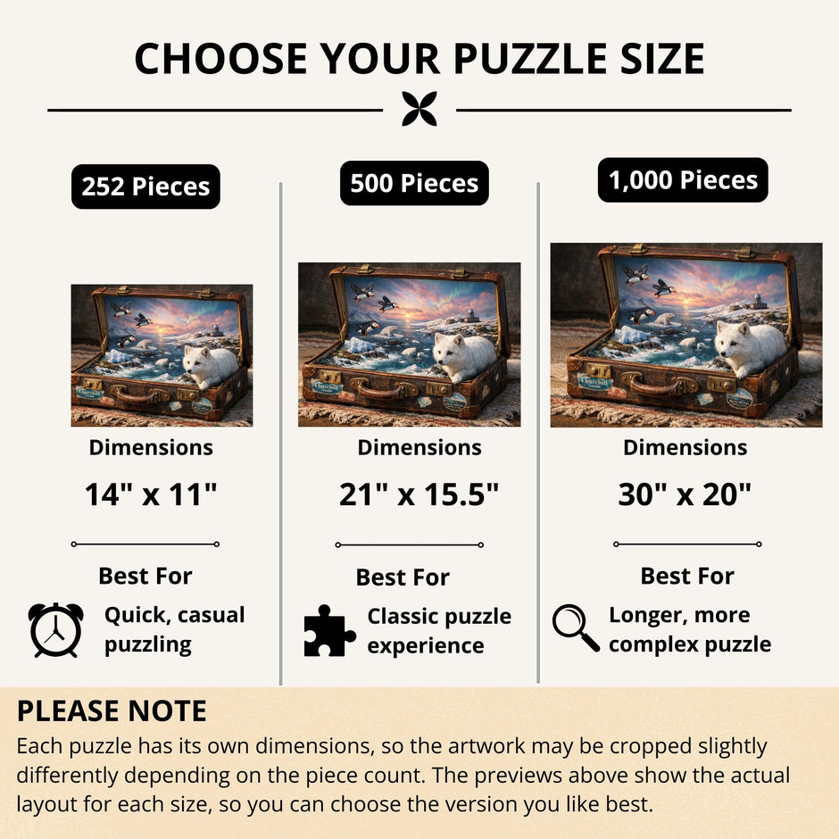 Arctic Frontier Puzzle by Novelle & Co