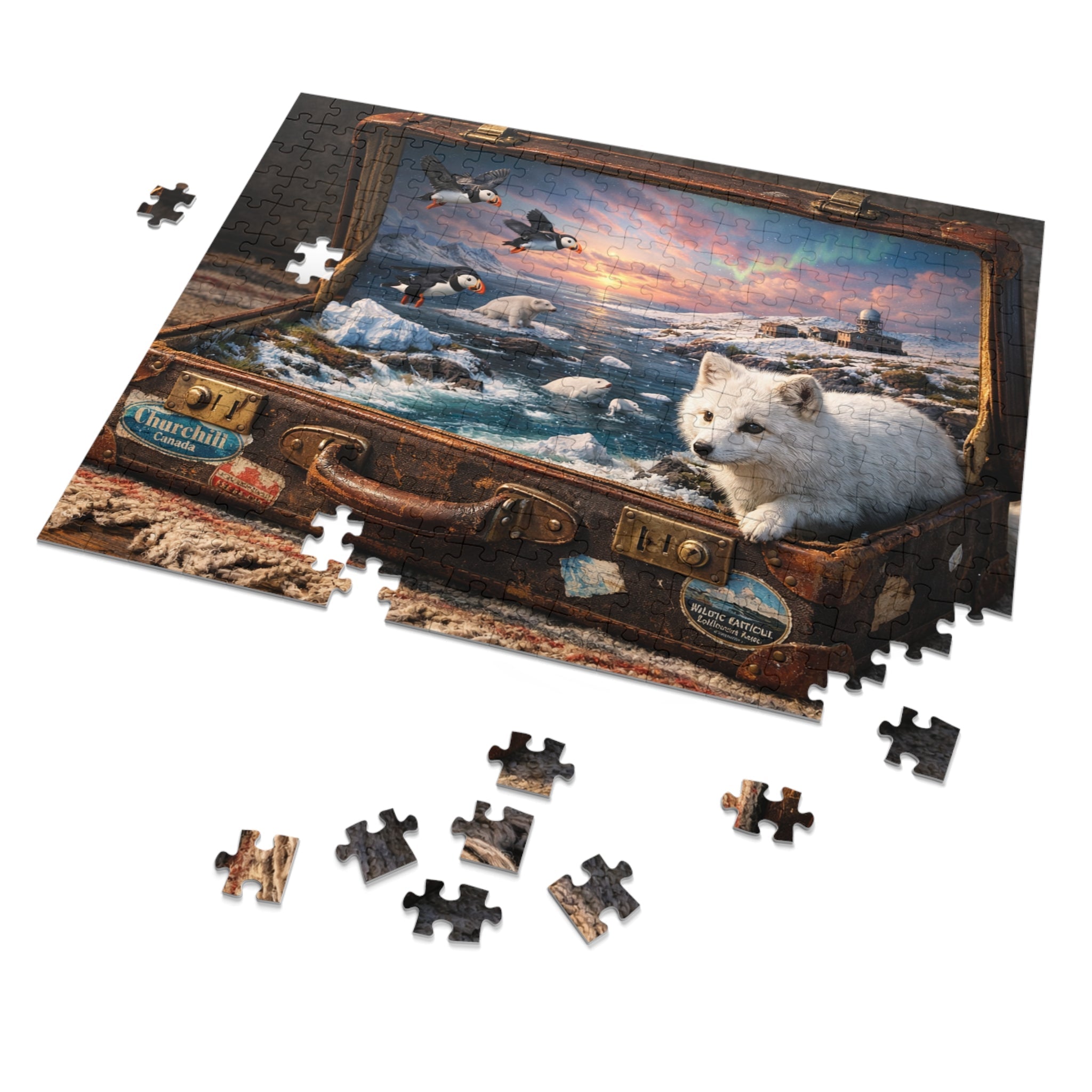 Arctic Frontier Puzzle by Novelle & Co