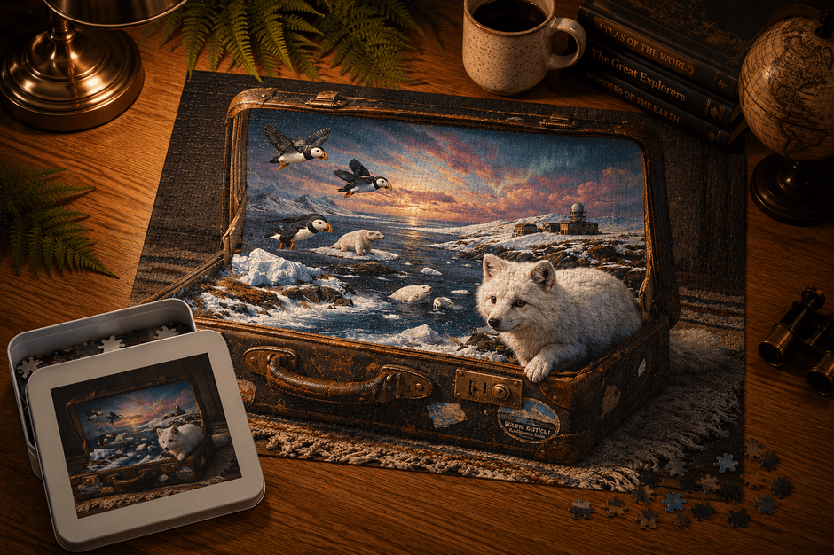 Arctic Frontier Puzzle by Novelle & Co