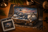 Arctic Frontier Puzzle by Novelle & Co