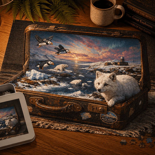 Arctic Frontier Puzzle by Novelle & Co