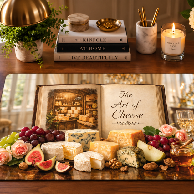 Art of Cheese Desk Mat by Novelle & Co