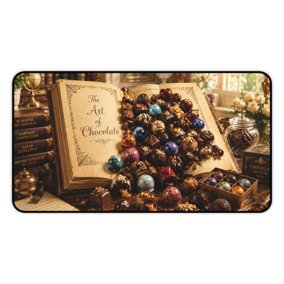 Art of Chocolate Desk Mat by Novelle & Co