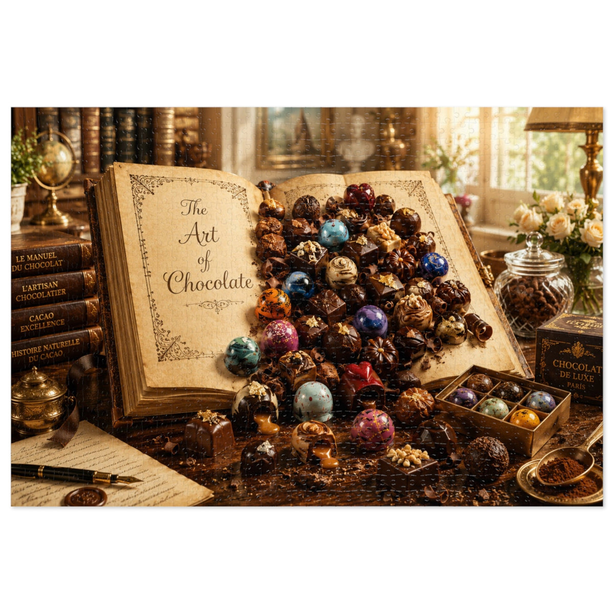 Art of Chocolate Puzzle by Novelle & Co