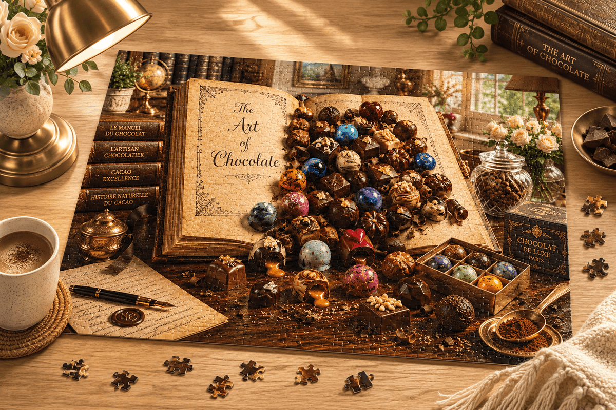 Art of Chocolate Puzzle by Novelle & Co