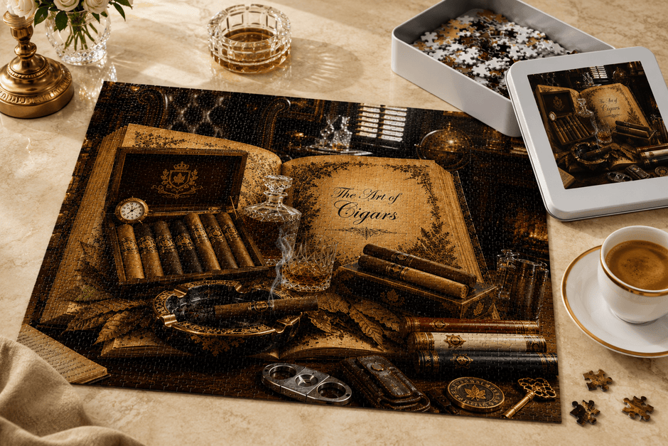 Art of Cigars Puzzle by Novelle & Co
