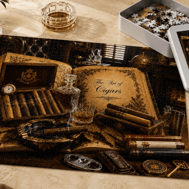 Art of Cigars Puzzle by Novelle & Co