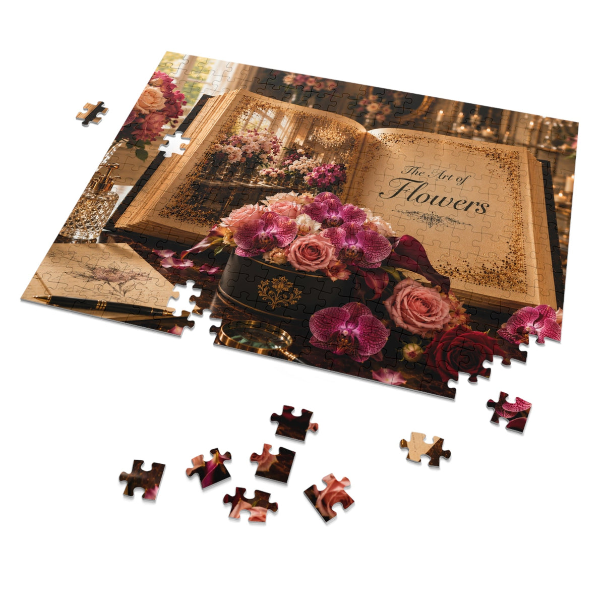 Art of Flowers Puzzle by Novelle & Co
