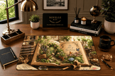 Art of Gardening Desk Mat by Novelle & Co