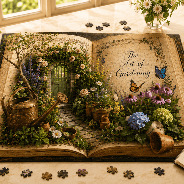 Art of Gardening Puzzle by Novelle & Co