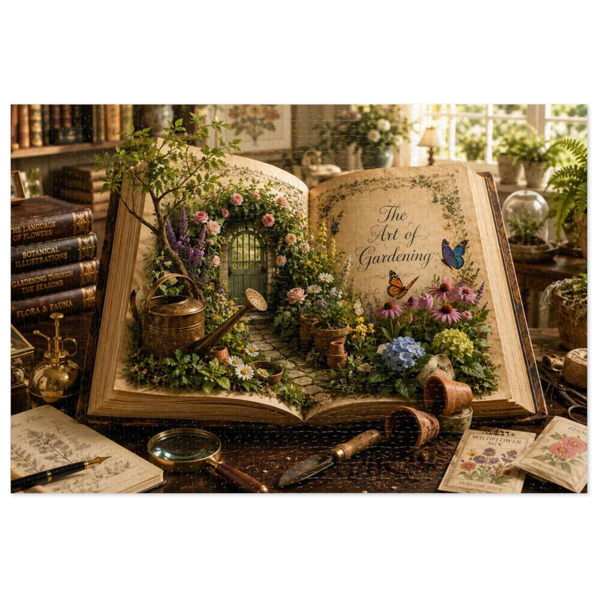 Art of Gardening Puzzle by Novelle & Co