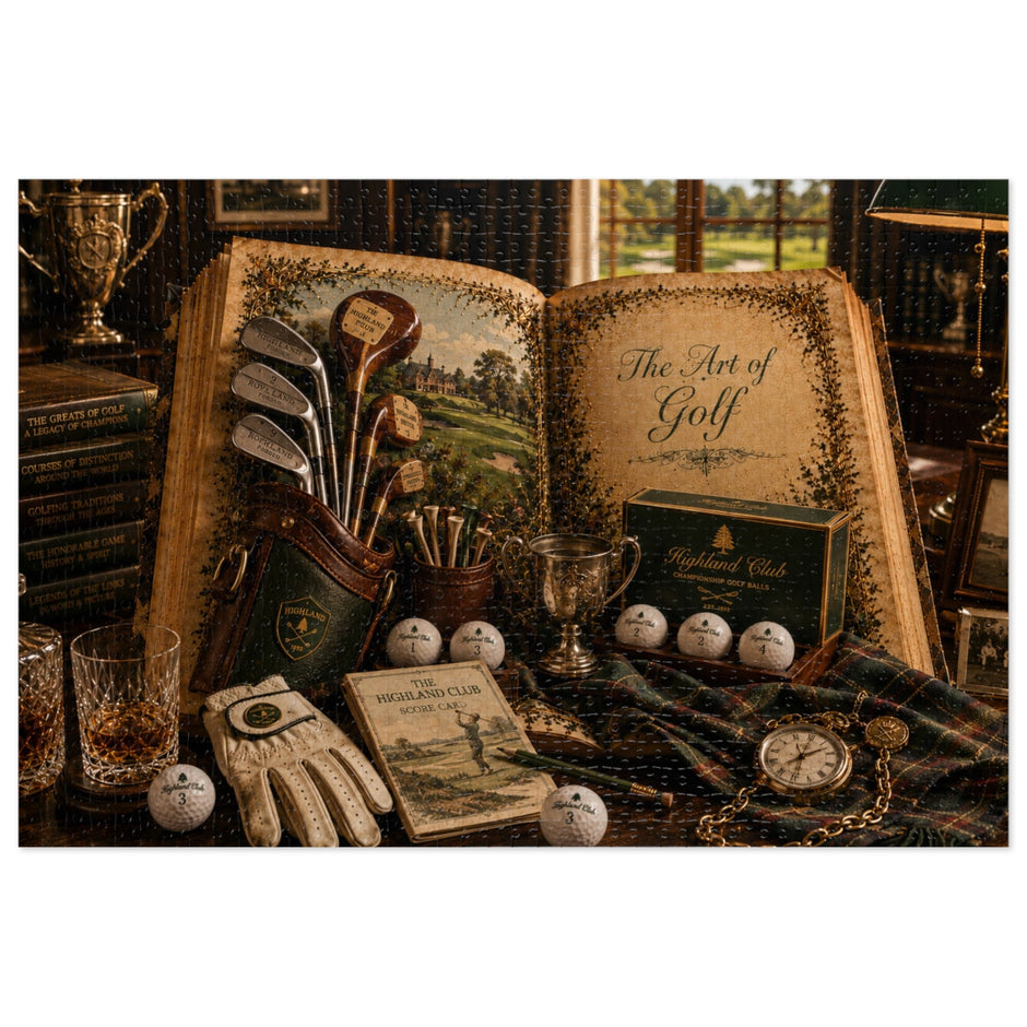 Art of Golf Puzzle by Novelle & Co