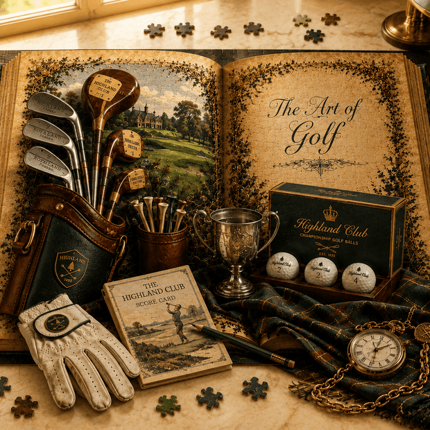 Art of Golf Puzzle by Novelle & Co