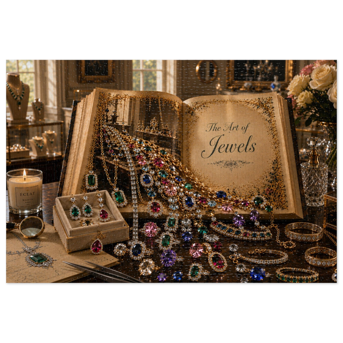 Art of Jewels Puzzle by Novelle & Co