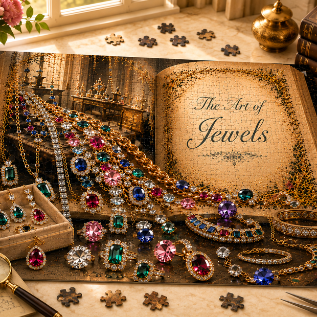 Art of Jewels Puzzle by Novelle & Co
