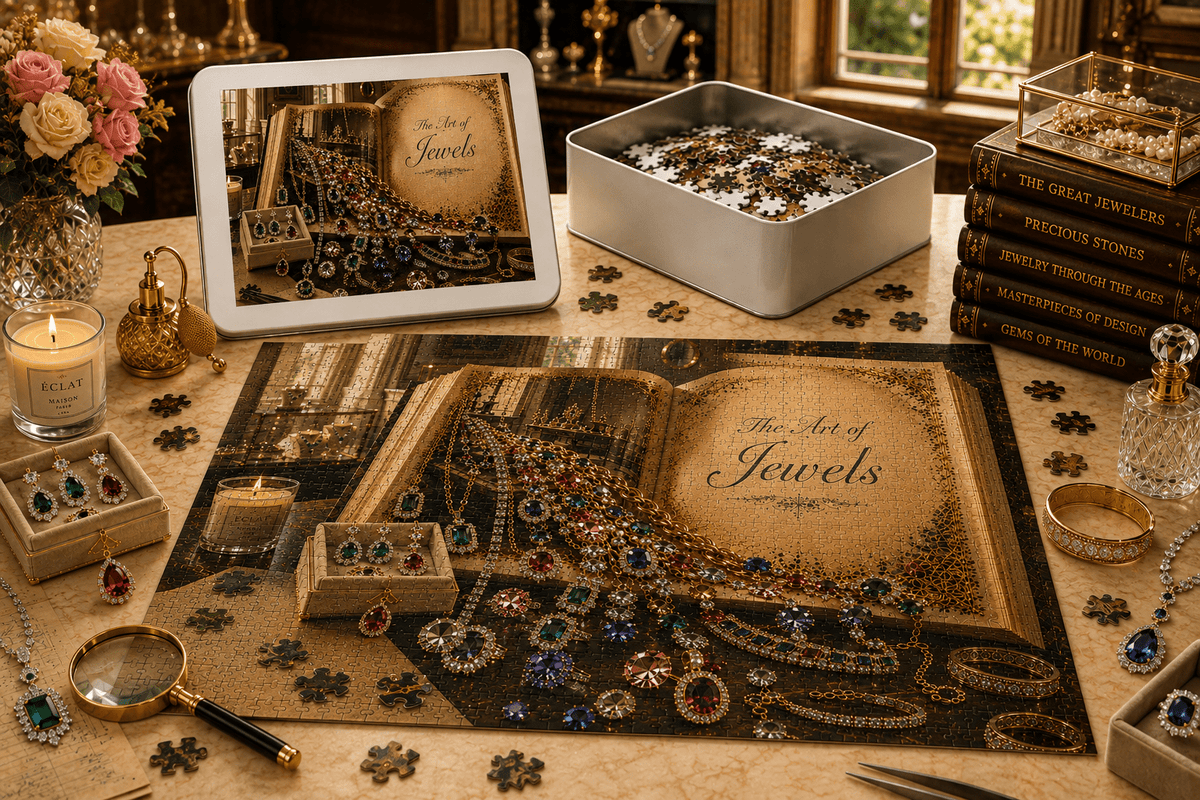 Art of Jewels Puzzle by Novelle & Co