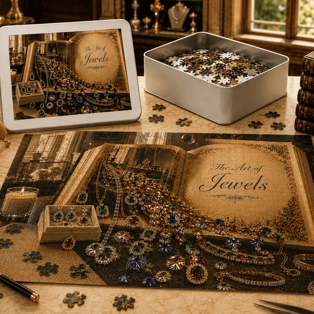 Art of Jewels Puzzle by Novelle & Co