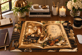 Art of Music Desk Mat by Novelle & Co