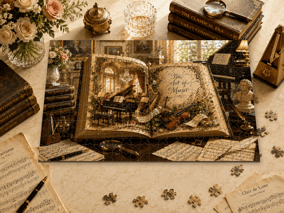 Art of Music Puzzle by Novelle & Co