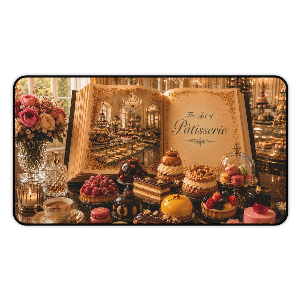 Art of Patisserie Desk Mat by Novelle & Co