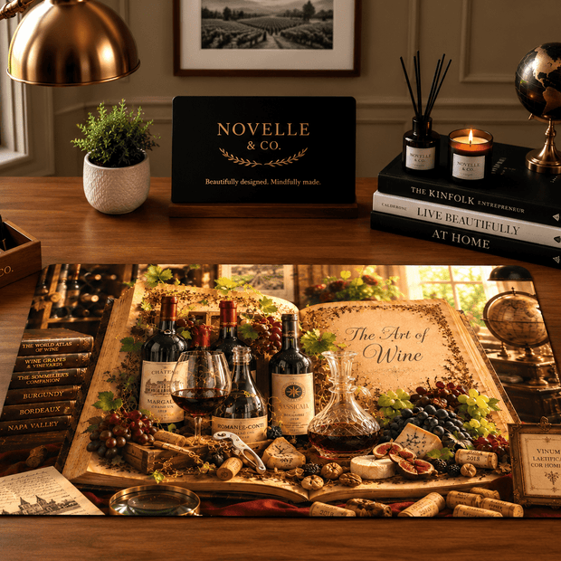 Art of the Tea Party Desk Mat by Novelle & Co