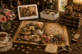 Art of the Tea Party Puzzle by Novelle & Co