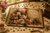 Art of the Tea Party Puzzle by Novelle & Co