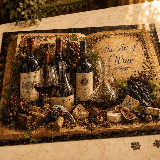 Art of Wine Puzzle by Novelle & Co