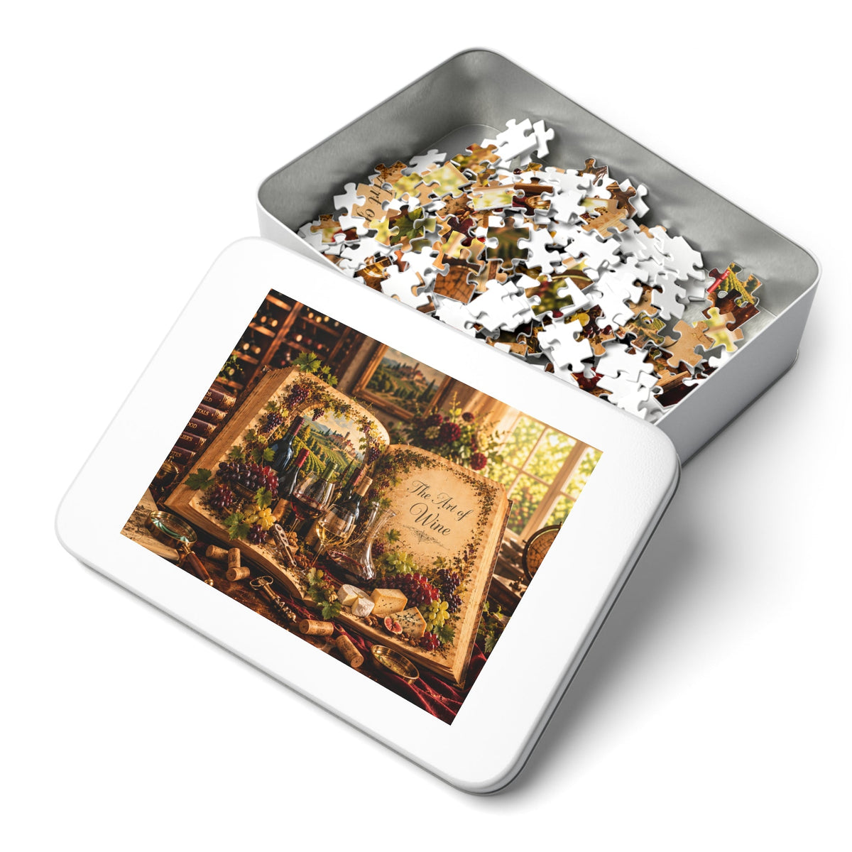 Art of Wine Puzzle by Novelle & Co