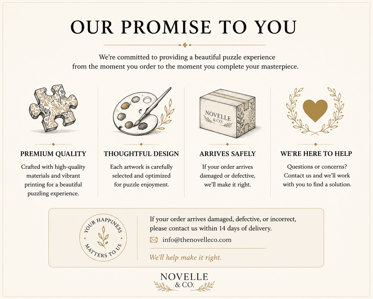 Art of Chocolate Puzzle by Novelle & Co
