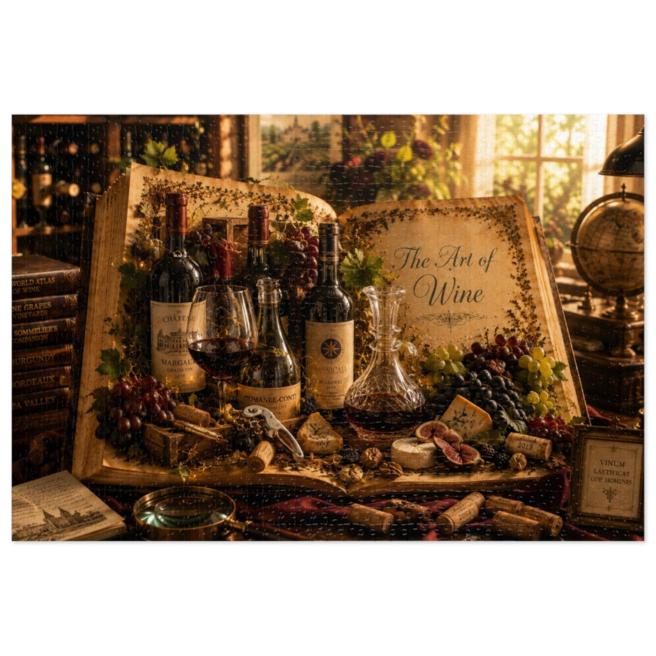 Art of Wine Puzzle by Novelle & Co