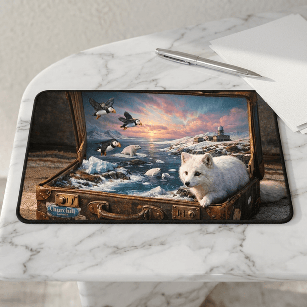 Arctic Frontier Desk Mat by Novelle & Co