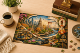 Bangkok Cityscape Puzzle by Novelle & Co