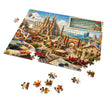 Barcelona Cityscape Puzzle by Novelle & Co