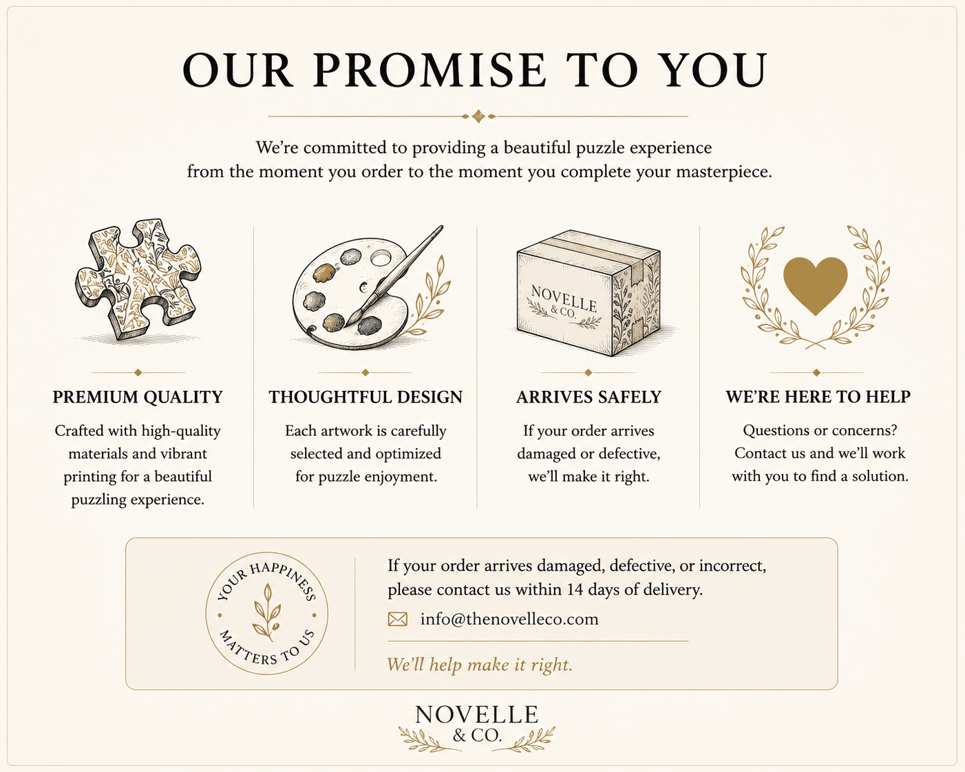 Barcelona Cityscape Puzzle by Novelle & Co