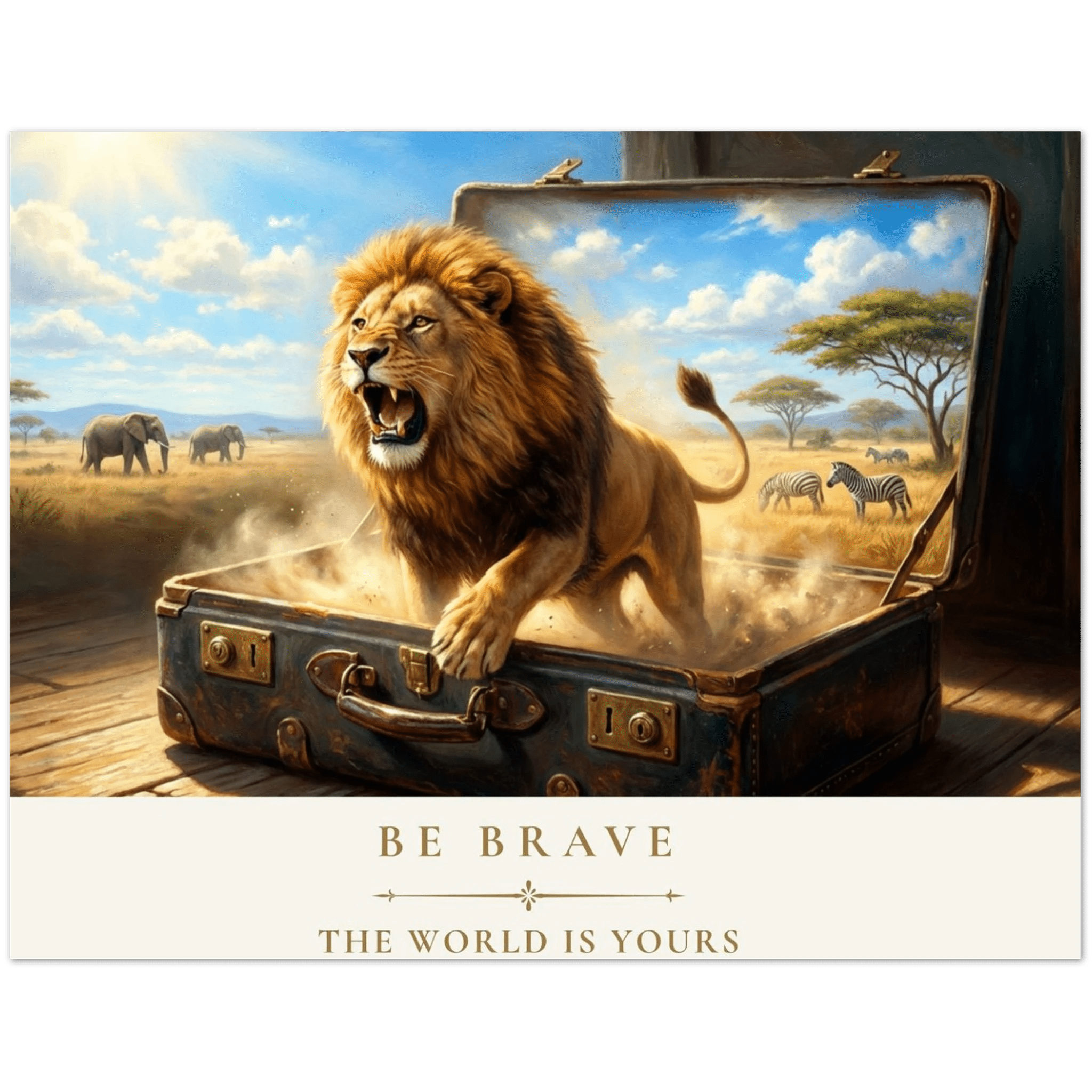 Be Brave Greeting Card Set by Novelle & Co