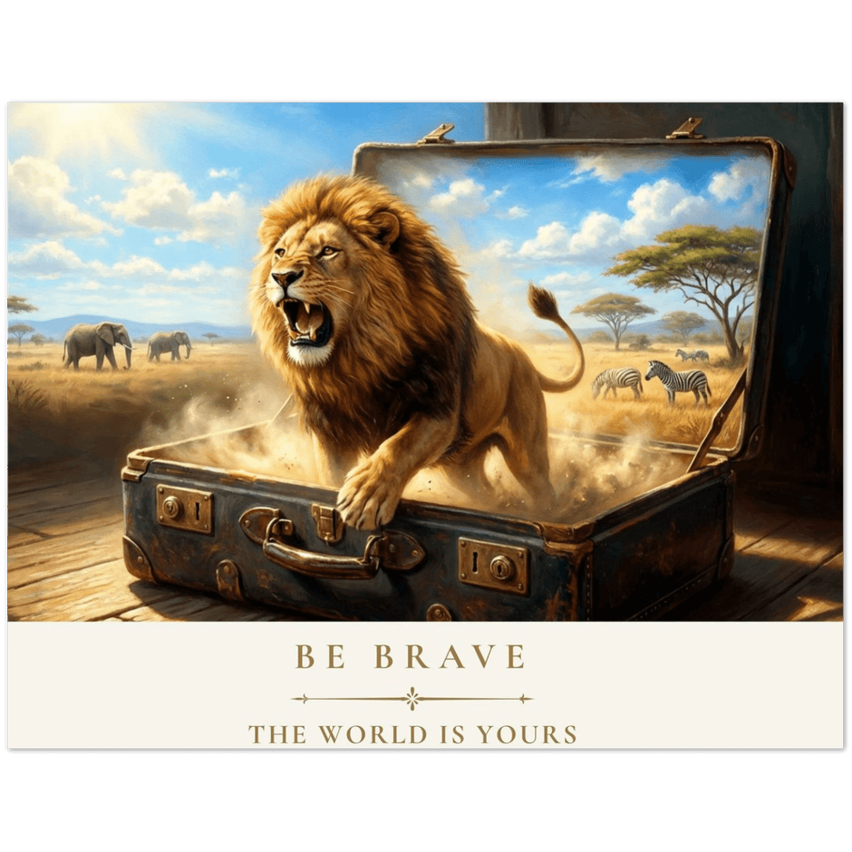 Be Brave Greeting Card Set by Novelle & Co