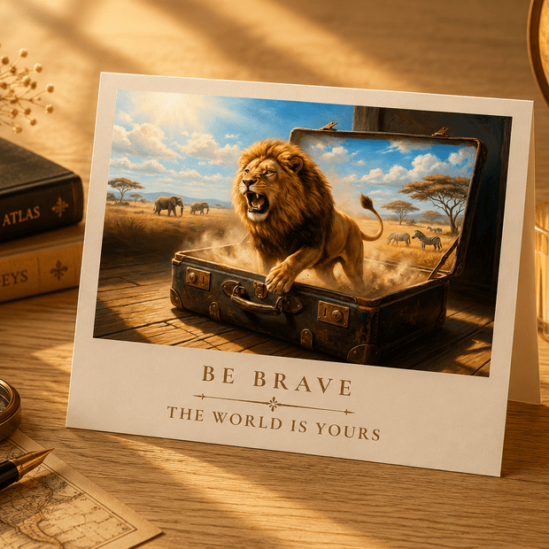 Be Brave Greeting Card Set by Novelle & Co