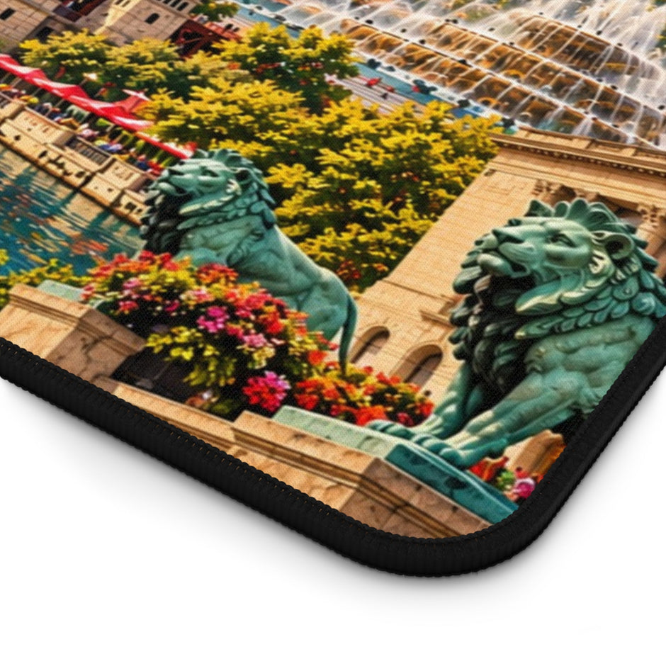 Chicago Cityscape Desk Mat by Novelle & Co