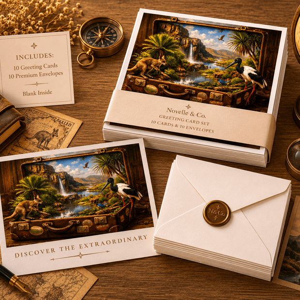 Discover the Extraordinary Greeting Card Set by Novelle & Co