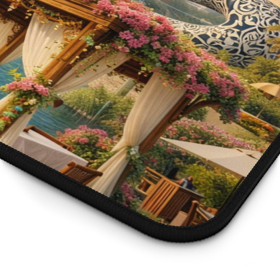 Dubai Cityscape Desk Mat by Novelle & Co