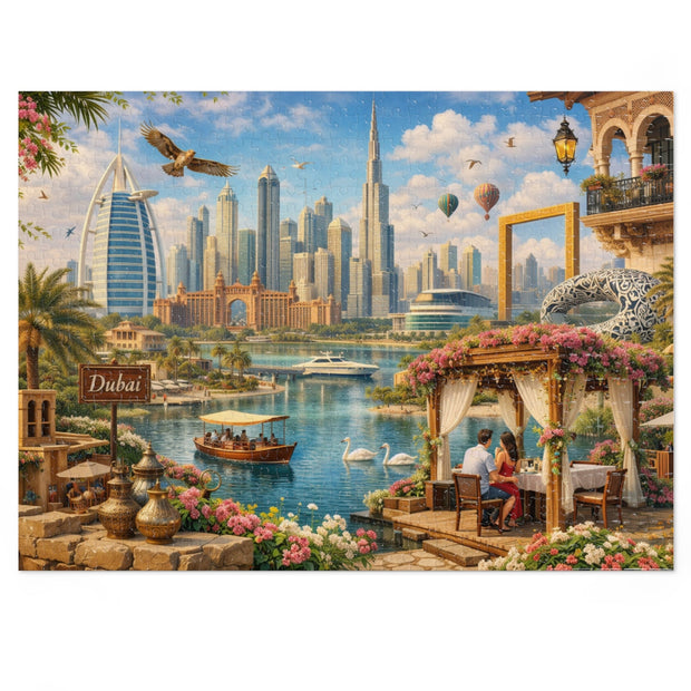 Dubai Cityscape Puzzle by Novelle & Co